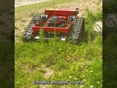 Robot điều khiển từ xa Máy cắt cỏ chạy bằng khí đa năng 190CC