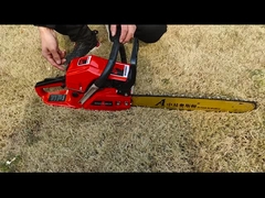 Máy cưa xăng 2 thì không dây 58CC Máy cưa xăng 20 inch để cắt gỗ