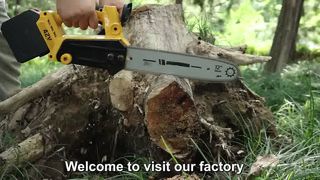 Máy cưa xích dùng pin lithium 42V Máy cưa xích điện không dây 12 inch