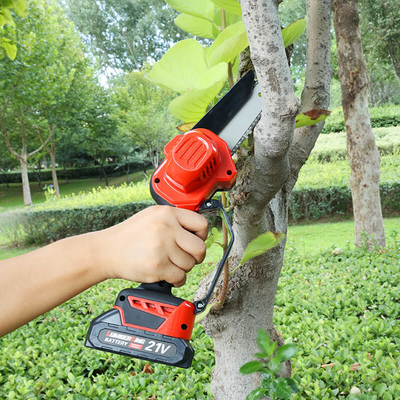 Rechargeable Mini Chainsaw 6 Inch Cordless Brushless Motor Electric Portable Chain Saw