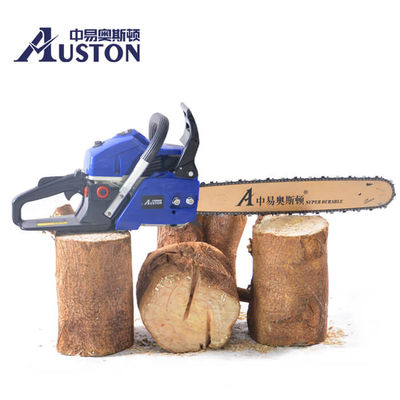 Máy cưa xăng 2 thì 20 '' 54,6cc Xăng xi lanh đơn cho gỗ