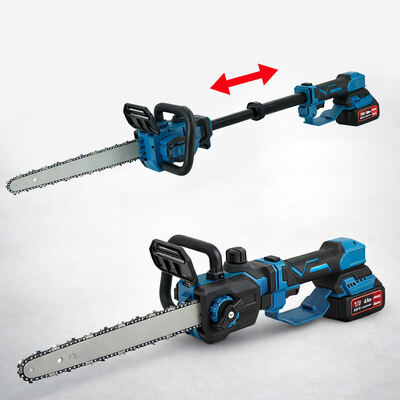 12 Inch 550W 21V Electric Pole Chainsaw Không dây máy xem thiên văn máy cắt cây